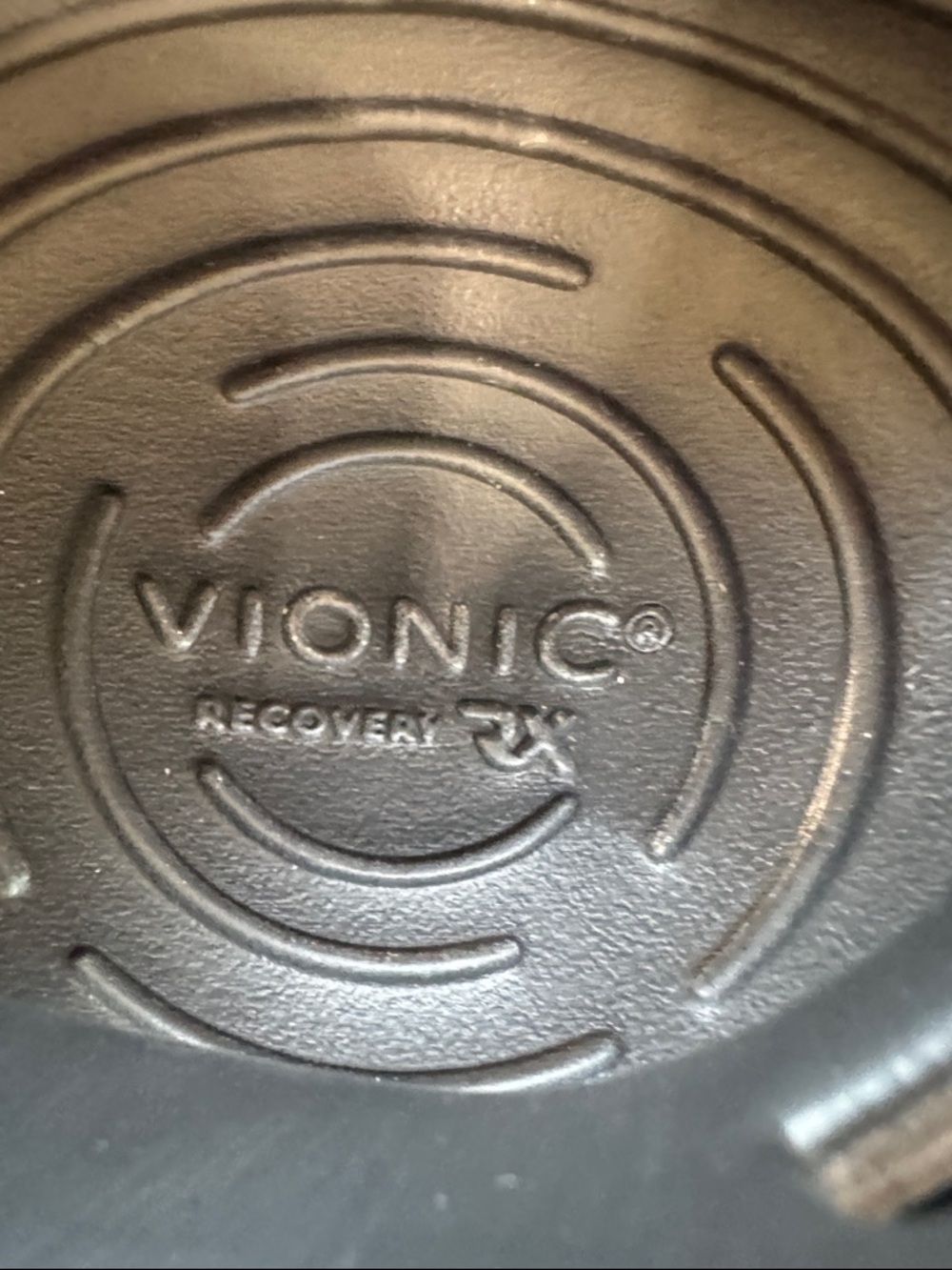 Vionic Recovery RX Black Comfort Clog Sandals Size 6 - Picture 3 of 9